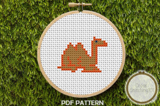Camel CountedCross Stitch Pattern Review for Business Merch