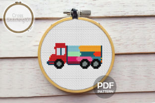 Colorful Truck Modern Cross Stitch: A Designer's Review