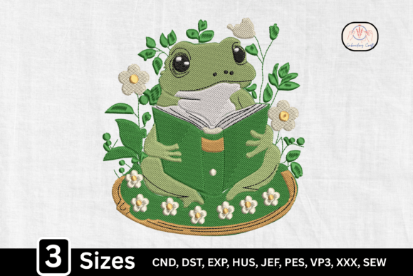 Cottagecore Cute Frog Reading Book: A Designer's Review