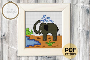 Elephant Modern Cross Stitch Pattern Review for Brands