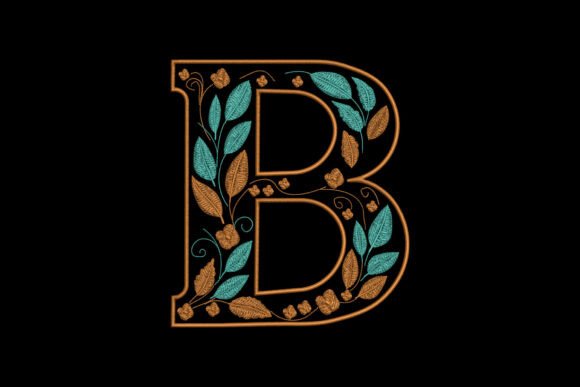 Floral Alphabet Letter B: A Seasonal Embroidery Review