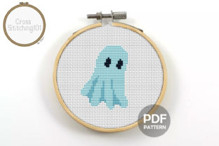 Ghost Modern Cross Stitch Pattern: A Designer's Review