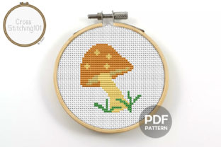 Mushroom Modern Cross Stitch Pattern: A Designer's Review