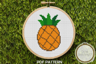 Pineapple Fruit Modern Cross Stitch: A Designer's Review