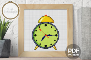 Review: Alarm Clock Modern Cross Stitch for Makers