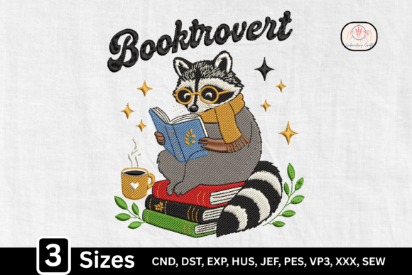 Review: Book Lover Book Reading Raccoon for Holiday Shops
