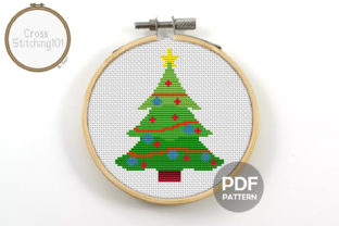 Review: Christmas Tree Modern Cross Stitch for Craft Fairs
