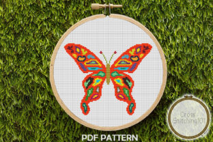 Review: Colorful Butterfly Modern Cross Stitch for Makers