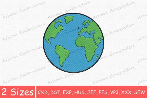 Review: Colorful Earth Globe for Boutique Sweatshirts