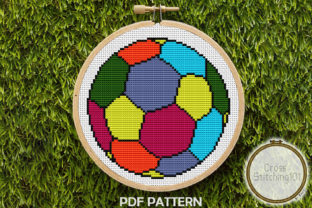 Review: Football Modern Cross Stitch Pattern for Holiday Shops