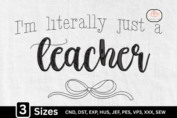 Review: Line Art Bow Funny Teacher Quote for Boutiques