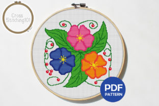 Review: Three Flowers Modern Cross Stitch for Apparel