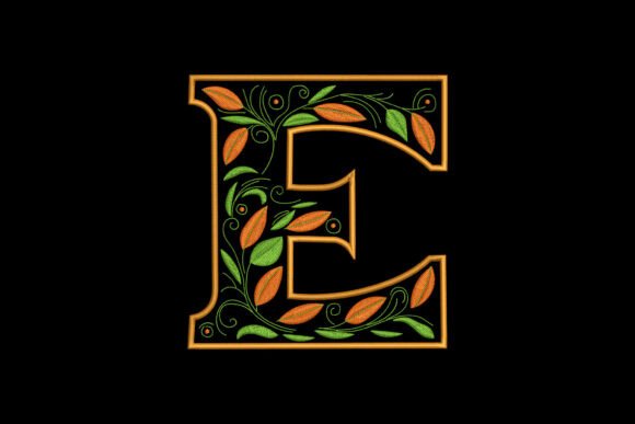 Reviewing Floral Alphabet Letter E for Boutique Sweatshirts